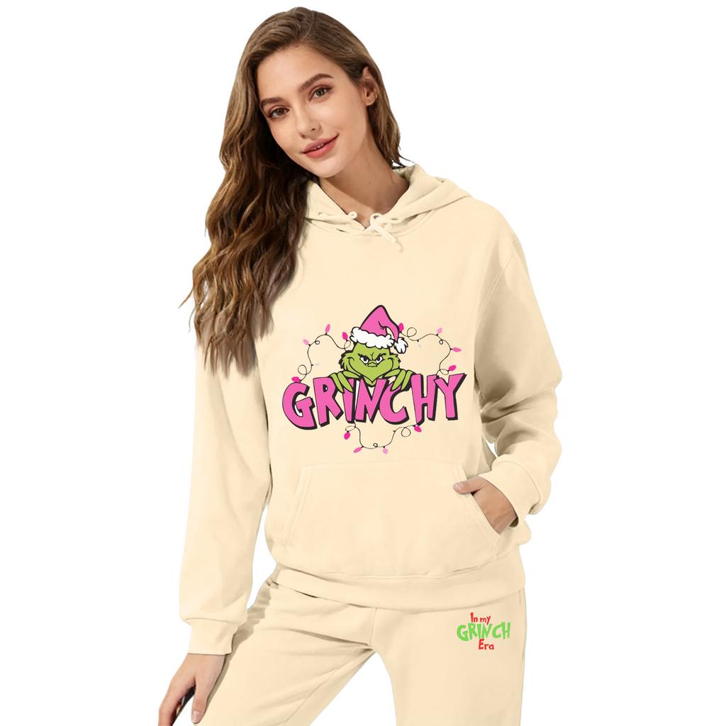 Женский спортивный спортивный костюм с капюшоном, комплект из двух предметов для бега, пуловер с длинными рукавами, толстовка + спортивные штаны, унисекс