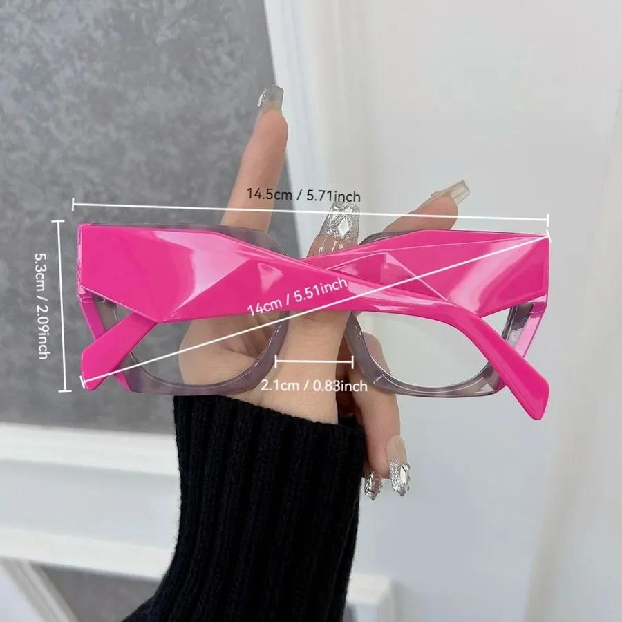 Модные Роскошные Квадратные Оправы для Очков Женские Мужские Прозрачные Прозрачные Дизайнерские Брендовые Оптические Прекрасные Оправы Окулос