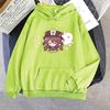 Genshin Impact Hoodie Hu Tao Pullovers Girls Oversized Sweatshirt Sudaderas Para Mujer Japanese Fashion Hoody Kawaii Print Tops