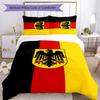 3pcs DFB Design Cover Set - HD Printed Bedding with 1 Cover and 2 Pillowcases - Perfect for Home and Dorm Decor