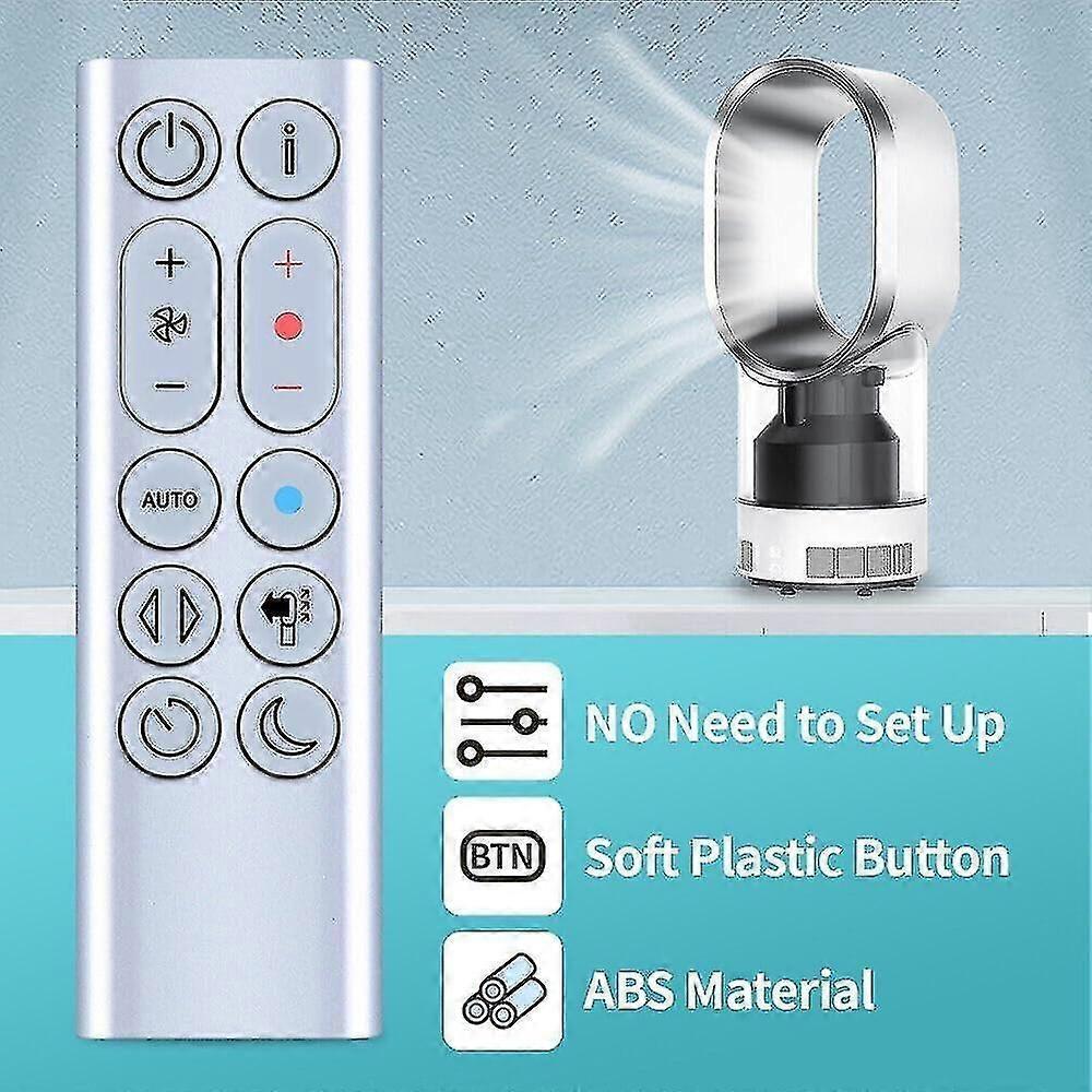 Для Dyson Pure Hot+Cool HP04 HP05 HP06 HP09 Запасной пульт дистанционного управления для очистителя/обогревателя воздуха Серебристый xj1