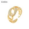 Классическое кольцо Lindon из медного сплава с цирконием, женские ювелирные изделия, свадебный подарок для вечеринки