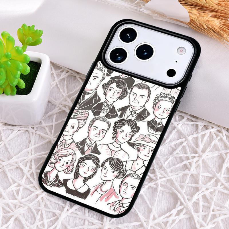 Чехол для телефона из сериала «Аббатство Даунтон» для iPhone 17 Air 16 15 11 12 14 13 Pro Max Ударопрочный чехол