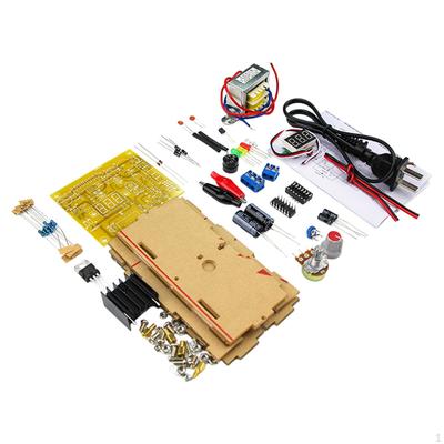 Набор для платы регулируемого источника питания LM317 DIY Электронный Компактный Производственный Обучающий для