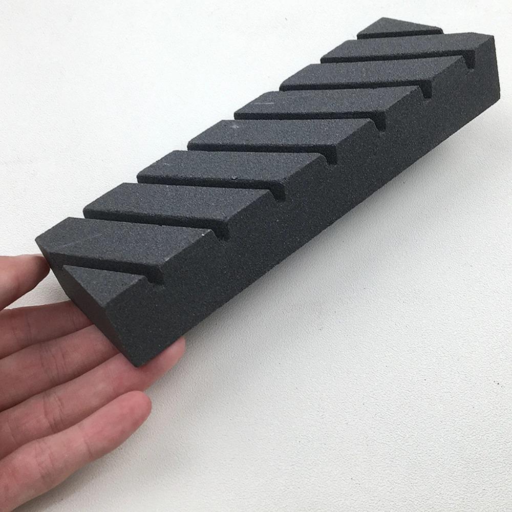 18Width6cmLength High Quality Double Sided Whetstone White CorundumHorizontal Grain Non Slip Whetstone for SharpeningMaintenance