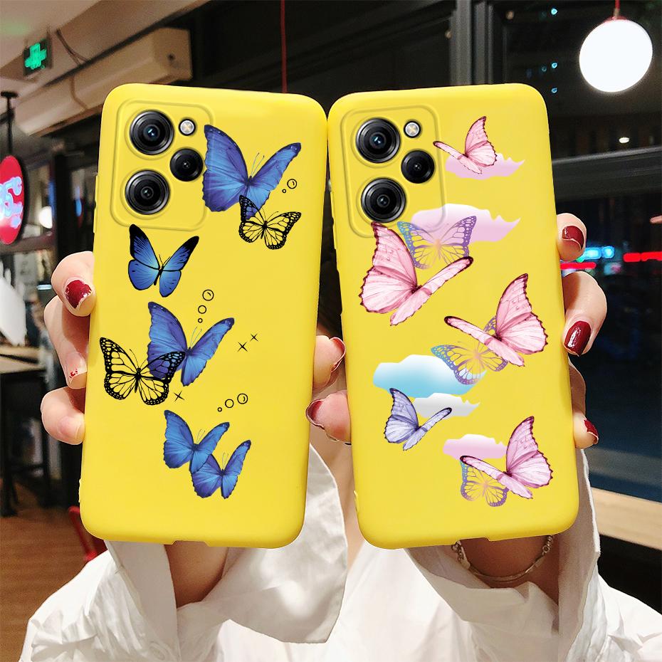Poco X5 Pro Case For Xiaomi Poco Pocco Poko X5 X 5 PocoX5 X5 Pro 5G Phone Case Cute Love Heart Silicone Soft Cover Funda Bumper