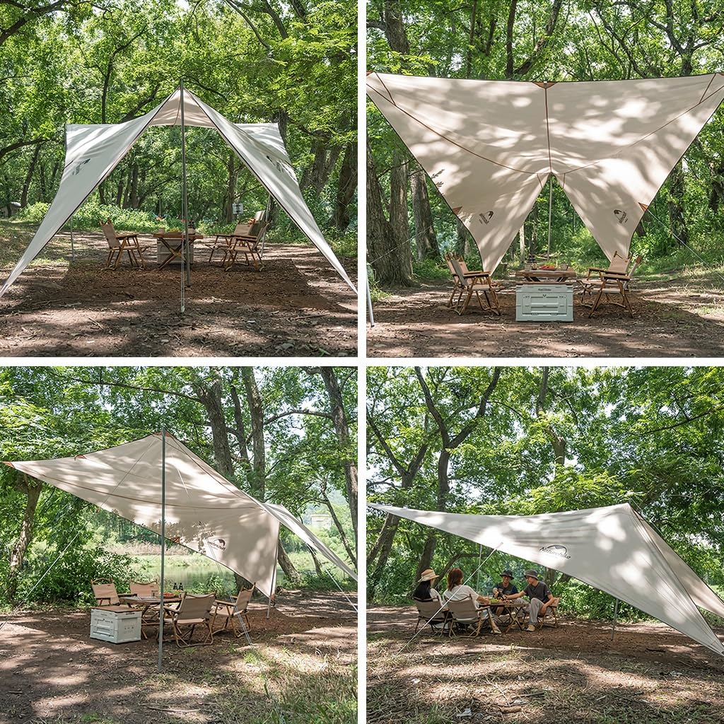 Задний тент Naturehike для легкого автомобиля, солнцезащитный козырек для внедорожника, легко устанавливается, подходит для скалолазания, совместим с различными транспортными средствами,