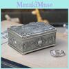 Charming Small Rose Flower Design Jewelry Box For Rings Earrings Necklaces Gifts