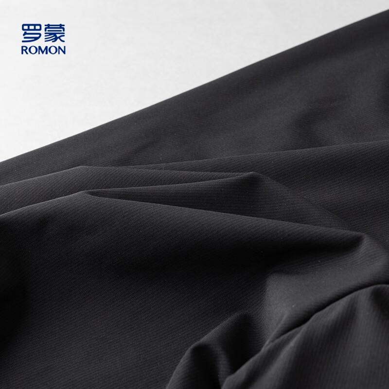 ROMON Men's Ice Silk Tapered Cropped Casual Pants