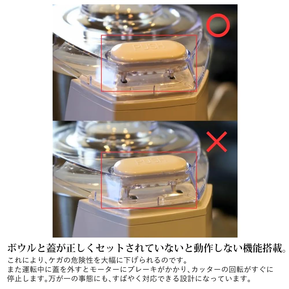 YAMAMOTO Yamamoto Electric Food Processor Mixer Master Cut White Multi-Speed (Plus) YE-MM24A-WH