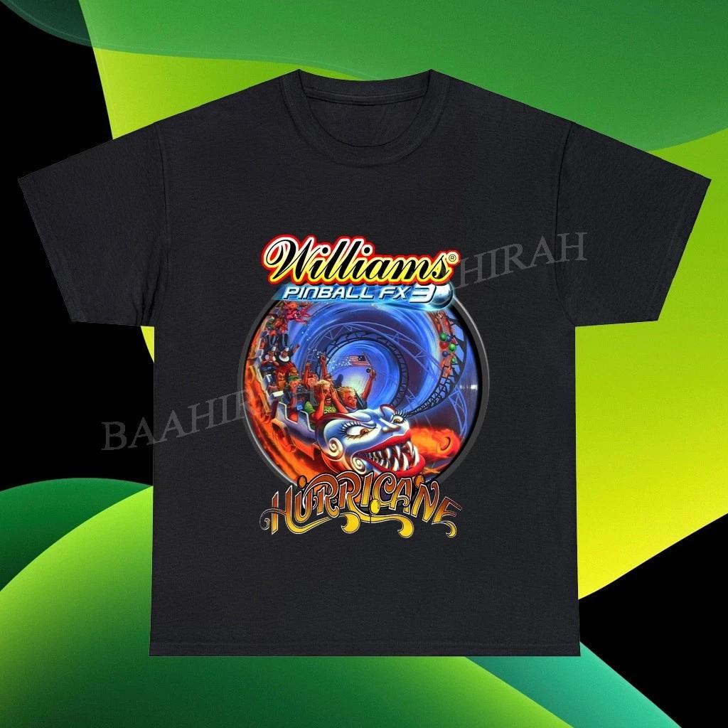 New Williams Pinball Logo American Funny T-Shirt Size S to 5XL