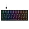 IClever Gaming Red Japanese 88 RGB Backlight Detachable for PC Keycap Puller Fast G05 Keyboard, Tenkeyless, Switches, Mechanical, Layout, Keys, 75%
