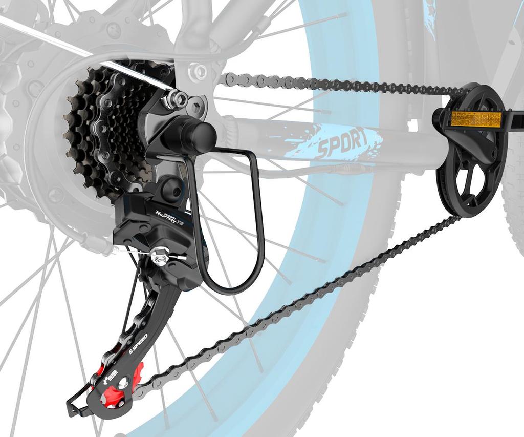 Electric Bicycle Adult Vitilan H5 1000Wx2 Motor LCD Display 52V 25AH Shimano 7 Speed All Terrain Ebike Max Load 150Kg Blue