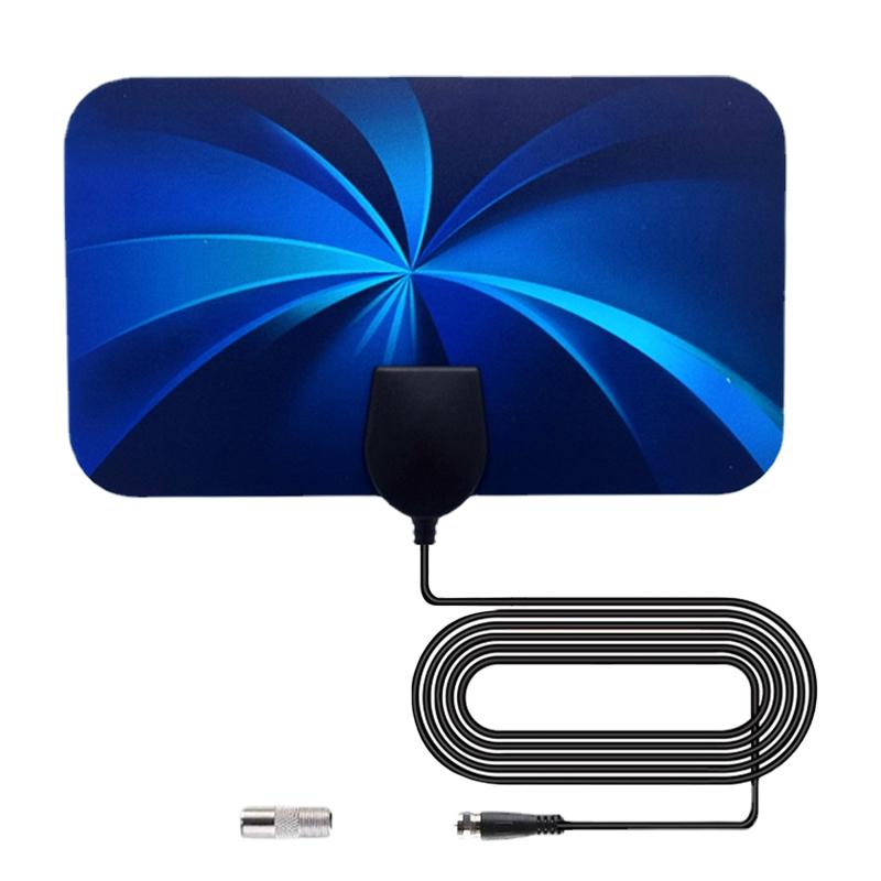 Dvb-t2 Digital Antenna 3600 Miles Indoor 4K Tv Ground Signal Receiving Antenna Hd Vhf Uhf With