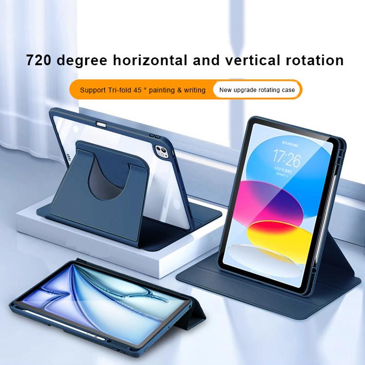 For iPad Air 13 Inch M2 2024 M3 2025 Rotating Case for iPad Air 6 13 Inch for iPad Pro 12.9 Inch 2022 6th Gen 2021 2020 2018