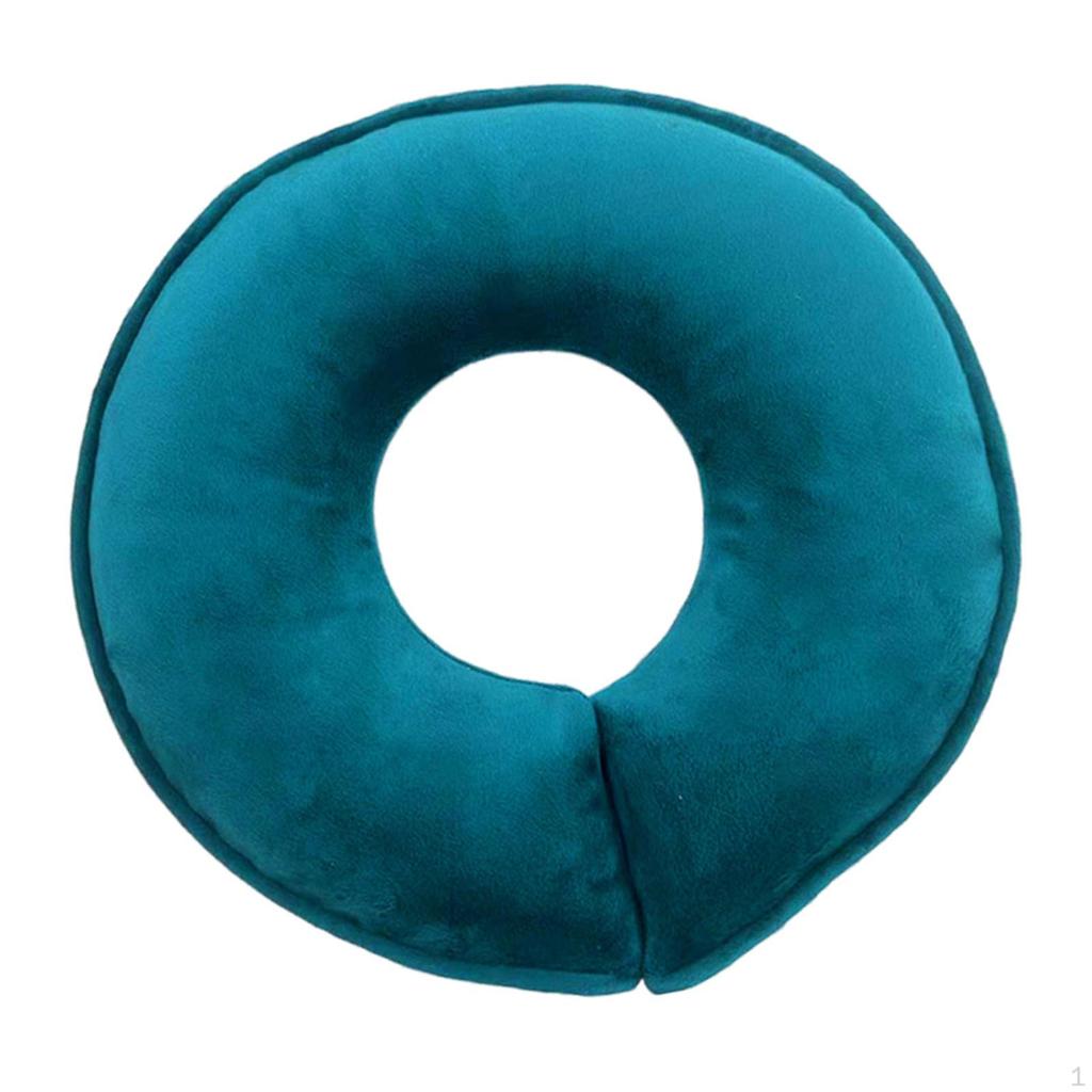 Face Down Pillow Breathable Headrest Massage Bed Comfort Memory Foam U Shape Neck