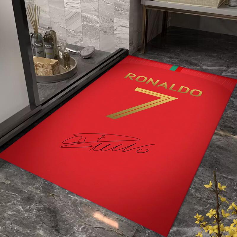 Ronaldo's Legacy: Number 7 carpet Home Decor floor mats Dormitory decoration Doormat Bathroom mat