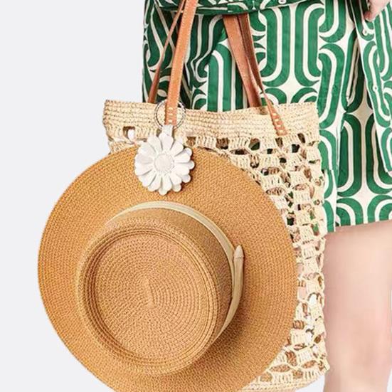 Магнитный зажим для шляпы в виде цветка Свободные руки Сумка Рюкзак Сумка для ручной клади Багаж Подвесной Держатель для кепки из искусственной кожи Необходимые вещи для отпуска и путешествий