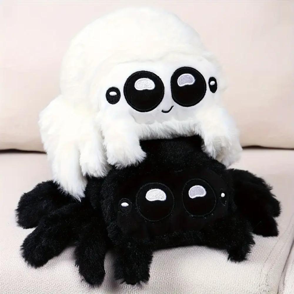 Cute Spider Stuffed Plush Toy Cartoon Spider Ornaments Plush Spider Doll  Halloween Decoration