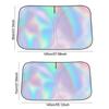 UV-Reflective Car Sun Shade Cover Front Windshield Sun Protection Sunshade Heat-Isolation Car Privacy Curtains Foldable StorageWindshield Sunshades 1