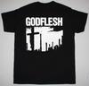 Футболка с коротким рукавом Godflesh Band - Love And Hate, черная, все размеры, унисекс