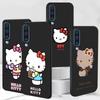 Мультяшный чехол Hello Kitty для Samsung Galaxy A03 A04s A20 A30 A20e A70 A70s A50 A40 A30s A50s A20s A10s A10 Черный чехол для телефона из ТПУ