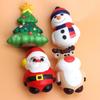 Christmas Stress Relieving Toy Santa Claus Christmas Tree Squeezing Bouncing Toy  Year Gift 2025 Christmas Party Decoration