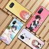 Rent A Girlfriend Phone Case For Xiaomi 12 11T 10 9 Redmi Note 11 10 10S Pro Redmi 9 9A 8 Black PC Glass Phone Cover