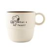 PEANUTS Snoopy Stacking Mini Cup ( What a Feast ! ) Snoopy Japan NEW
