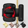 Lock Twist Latches Gate Keyless Zinc Alloy Rotate Bolt Lock Fit For Wardrobe Van