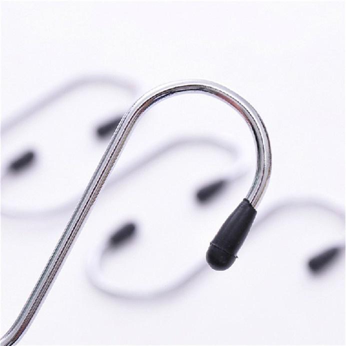 4PCS/Lot S Shaped Hooks Stainless Steel Hanger Clasp Rack for Clothes Pot Pan Kitchen Hooks Clasp Ho