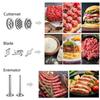 Металлические насадки-мясорубки для стационарных миксеров KitchenAid, измельчитель мяса, наполнитель для колбас, идеальная насадка