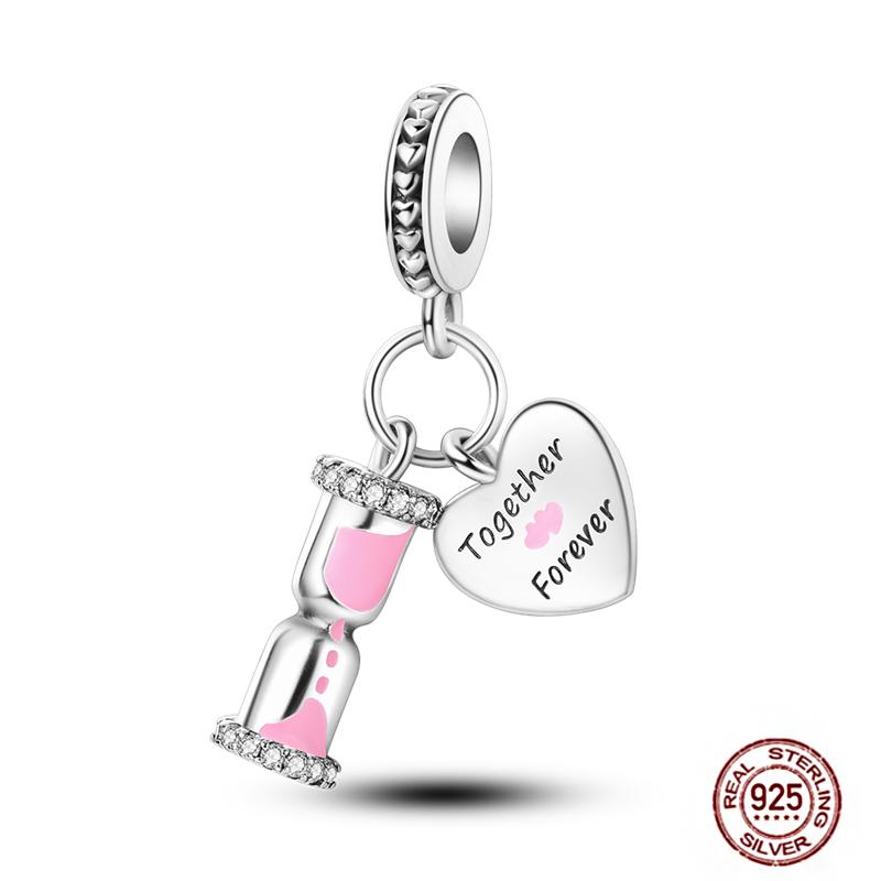 Ежедневные статьи Медные розовые парфюмерные шармы Камера Гантель Смарт-часы Бусины Подходят для оригинальных браслетов DIY Ювелирный подарок