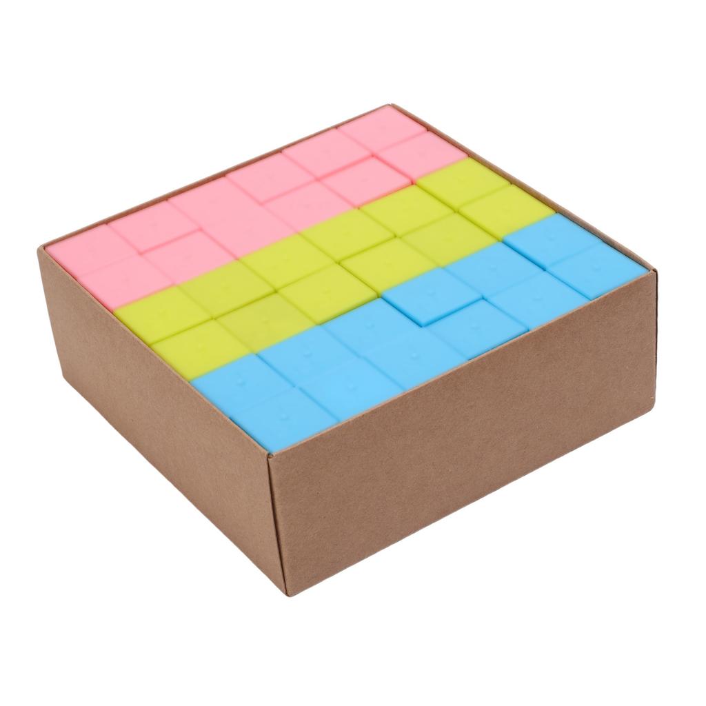 72pcs Billiard Cue Chalk Holder Portable Plastic Pool Cue Chalk Box for Billiard Supplies Clubs Home