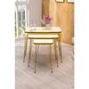 Вложенный стол Kr Double Gold Cream Wire