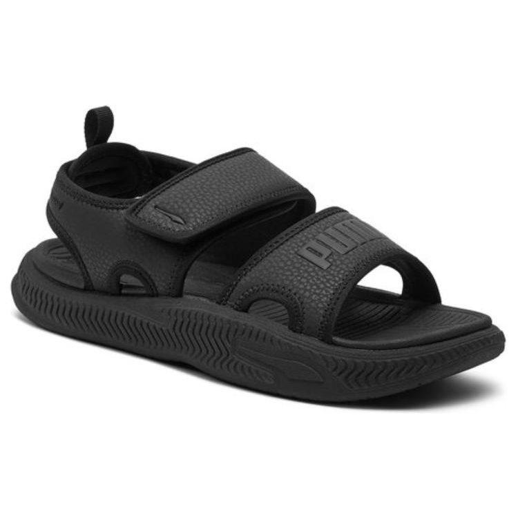 Puma Сандалии SoftridePro Песочные 24 Ткань Удобные и дышащие Пляжные сандалии Унисекс Черный 395429-01