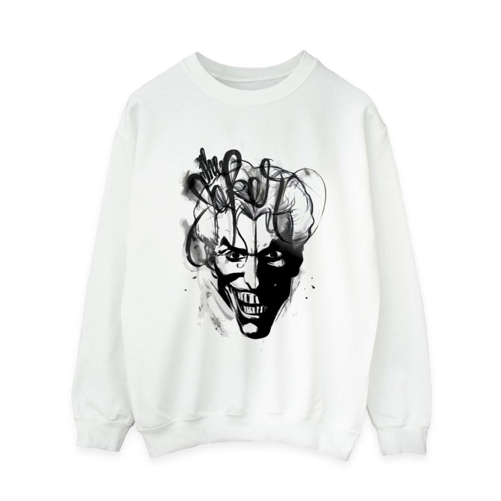 Batman Womens/Ladies The Joker Sketch Sweatshirt