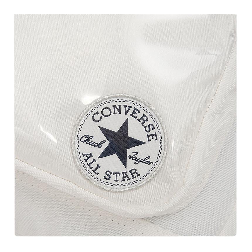 Converse Noritake Логотип-буква Принт Простой Универсальный Застежка-молния Рюкзак Унисекс Рюкзак Белый 10028757-A01