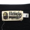 A Bathing Ape Свитшот с длинным рукавом с принтом на спине 2XL черный С начесом на спине Мужской Б/у
