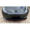 Комплект передней губы для Tesla Model Y: Защита бампера и защита от столкновений