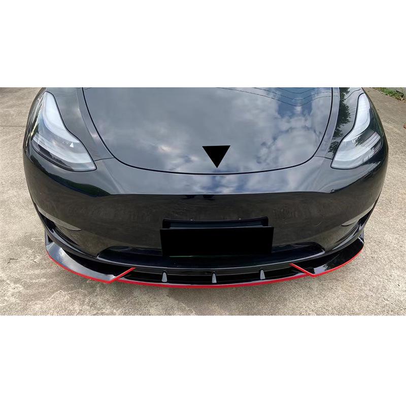 Комплект передней губы для Tesla Model Y: Защита бампера и защита от столкновений