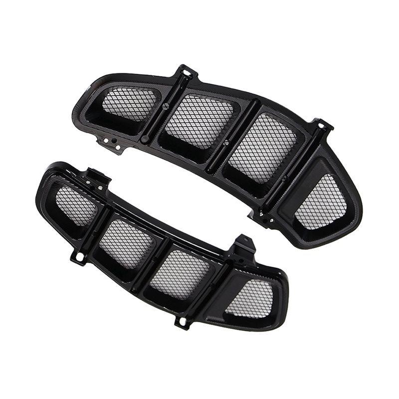 AA-For VESPA GTS300 GTS250 2013-2020 Motorcycle Accessories Left Right Radiator Guard Grille Protector Bezel Cover