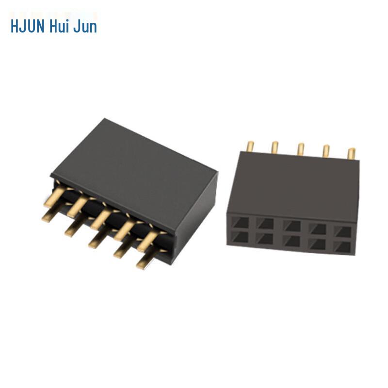 HUIJUN 2.54mm Double Row Pin Header Socket