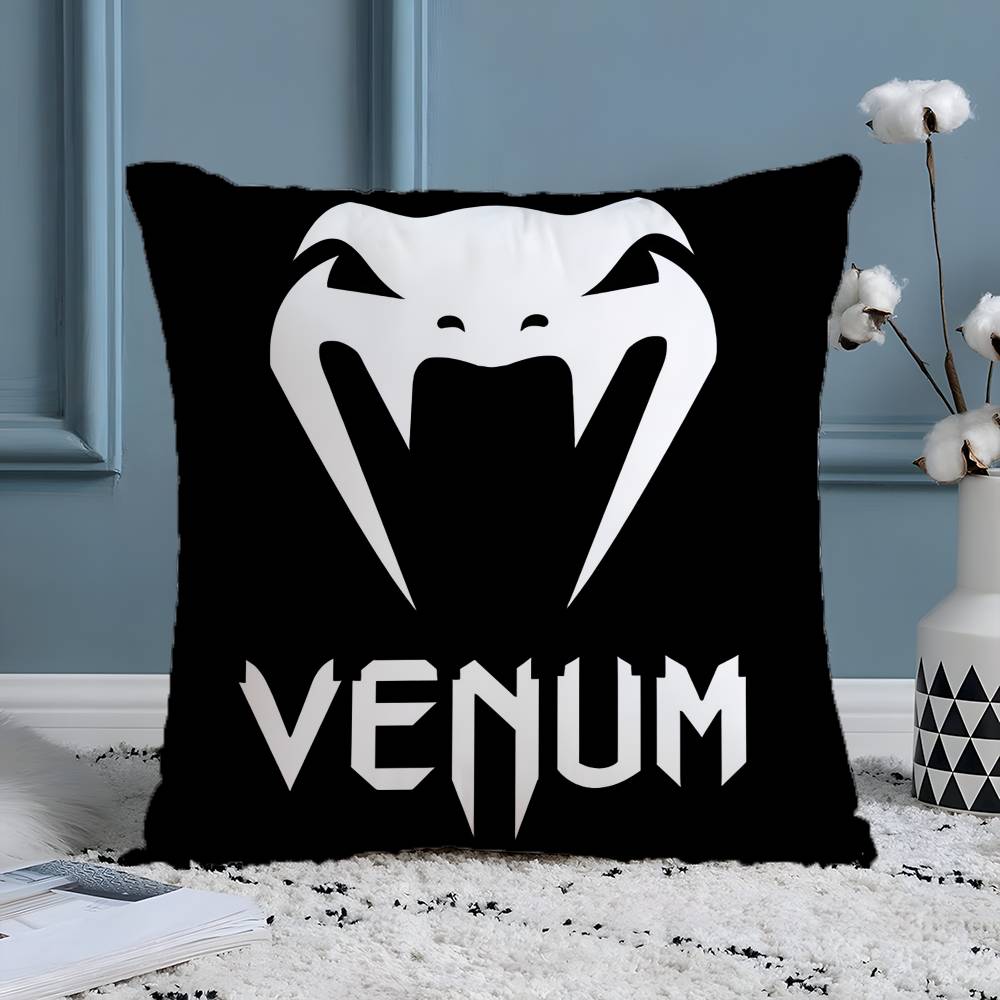 Подушка Fighting Sports Venum-V Шелковистая элегантная Комфорт Диван-кровать Невидимая молния Наволочка для пляжной подушки