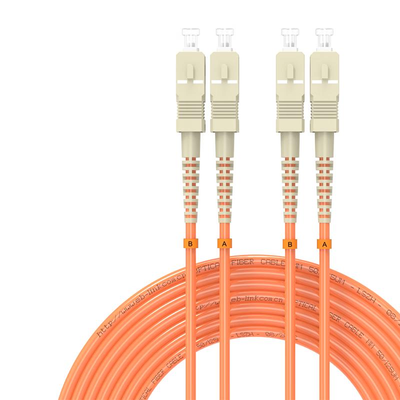 EB-LINK Engineering Telecom-Grade OM2 Duplex Fiber Optic Patch Cable