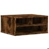 Подставка для принтера - vidaXL - Дымчатый дуб - Инженерная древесина - 49x40x22,5 см - Многофункциональный органайзер
