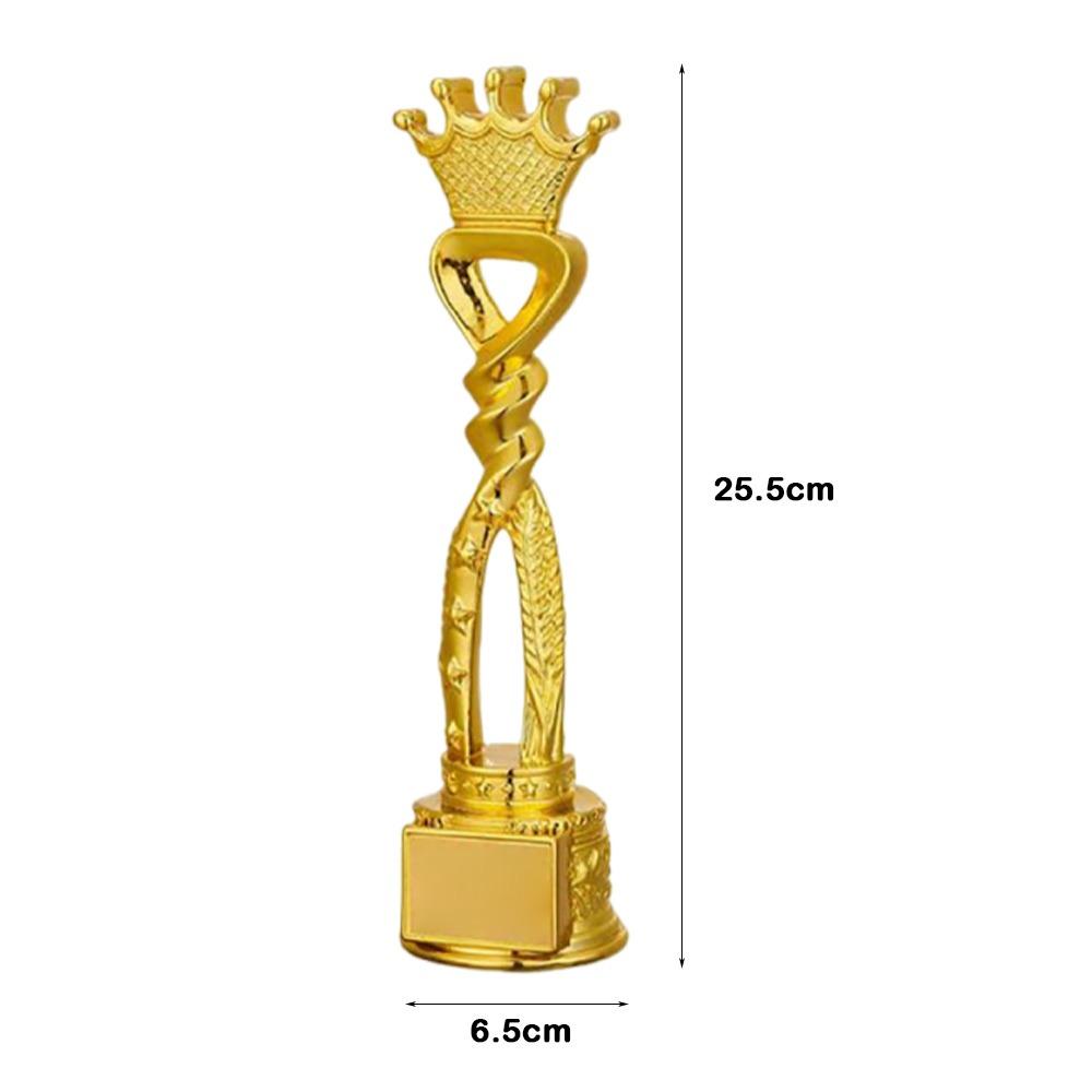 Crown Pentagram Competition Trophy Medal Golden Color Competition Award Children Award Prize