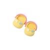 Big Head Shoe Doll Slippers Round Toe Cartoon Slippers Mini Silicone Slippers  Children Toys