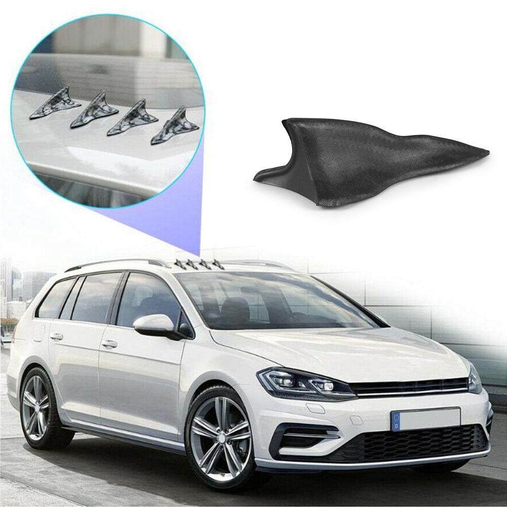 10 шт. универсальный задний спойлер с плавниками акулы на крышу, комплект крыльев, спойлер на крышу автомобиля, бампер, спойлер, плавник акулы, диффузор, вихревой генератор