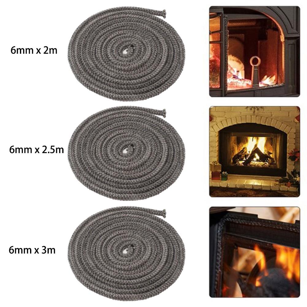 Fiberglass Rope Seal Fireplace Sealing Rope Stove Door Gasket